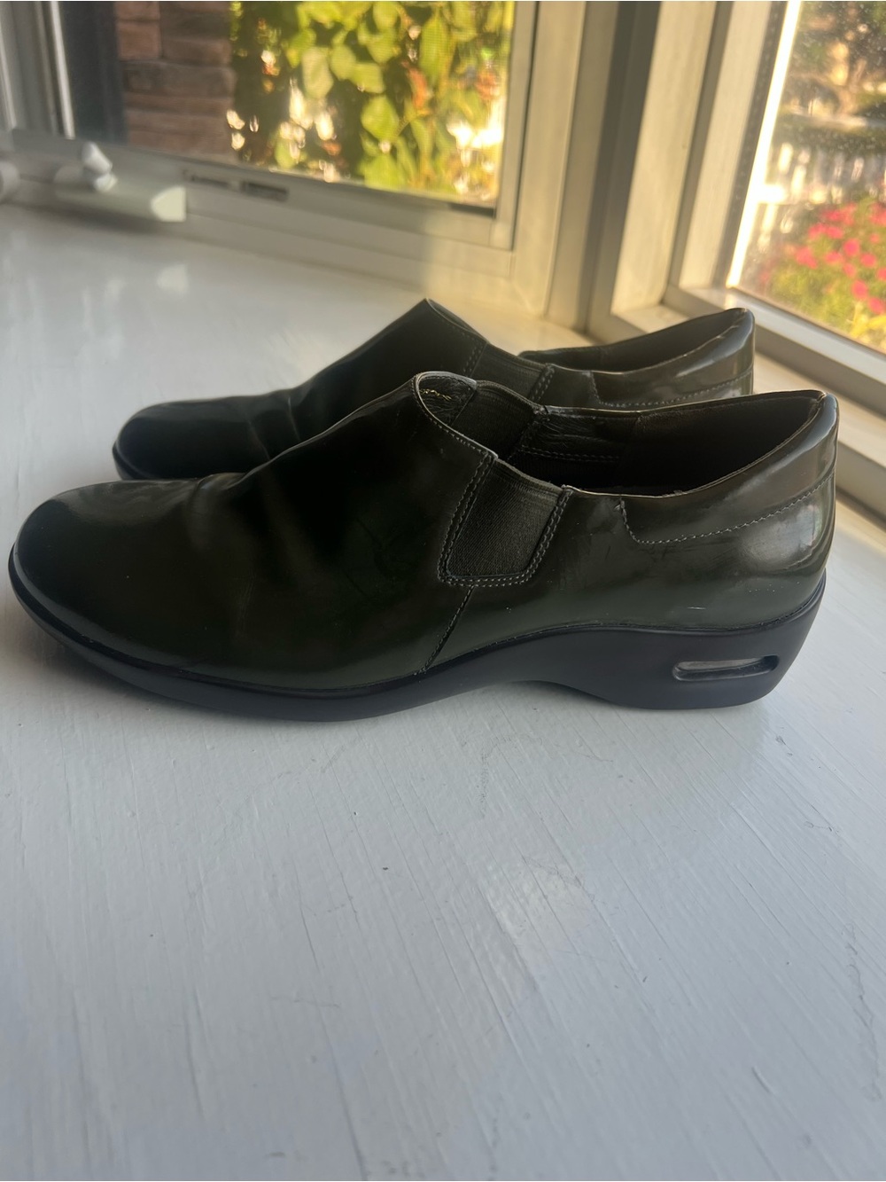 Cole Haan x Nike Air Reena Patent Leather Clogs, 9